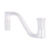 Shop 14mm Female to 14mm Male Side Step Glass Adapter in australian