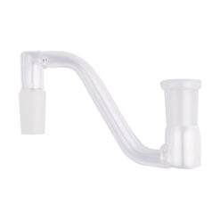 Shop 14mm Female to 14mm Male Side Step Glass Adapter in australian