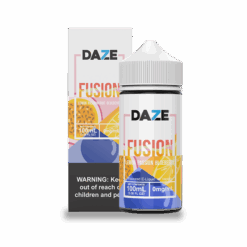 Shop 7 Daze Fusion Lemon Passionfruit Blueberry 100ml Vape Juice in australian