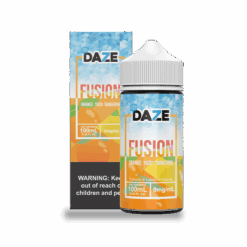 Shop 7 Daze Fusion Orange Yuzu Tangerine ICED 100ml Vape Juice in australian