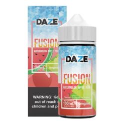 Shop 7 Daze Fusion Watermelon Apple Pear ICED 100ml Vape Juice in australian