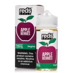 Shop 7 Daze Reds Apple Berries 100ml Vape Juice in australian