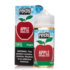 Shop 7 Daze Reds Apple Original Iced 100ml Vape Juice in australian