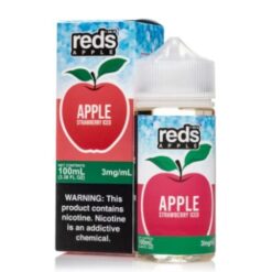 Shop 7 Daze Reds Apple Strawberry Iced 100ml Vape Juice in australian