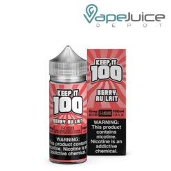 Shop Berry Au Lait Keep it 100 TFN eLiquid in australian