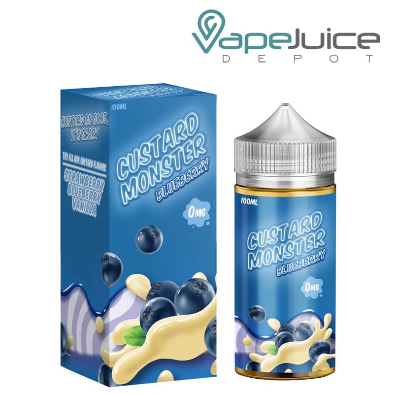 Shop Blueberry Custard Monster eLiquid 100ml in australian