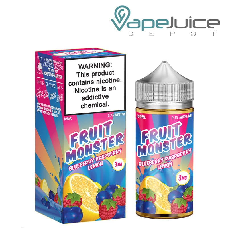Shop Blueberry Raspberry Lemon Fruit Monster 100ml in australian