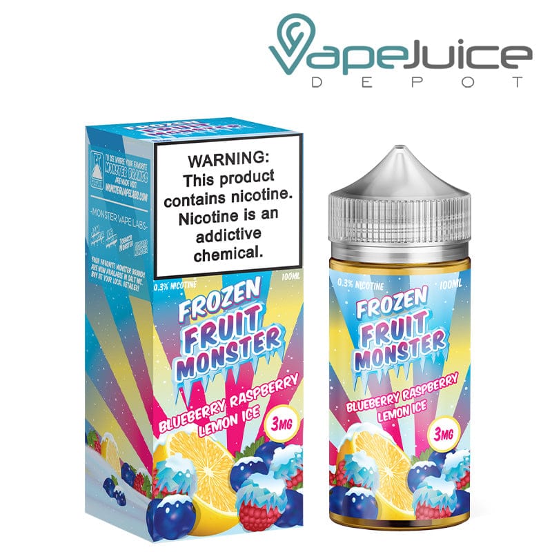 Shop Blueberry Raspberry Lemon Ice Frozen Fruit Monster 100ml in australian