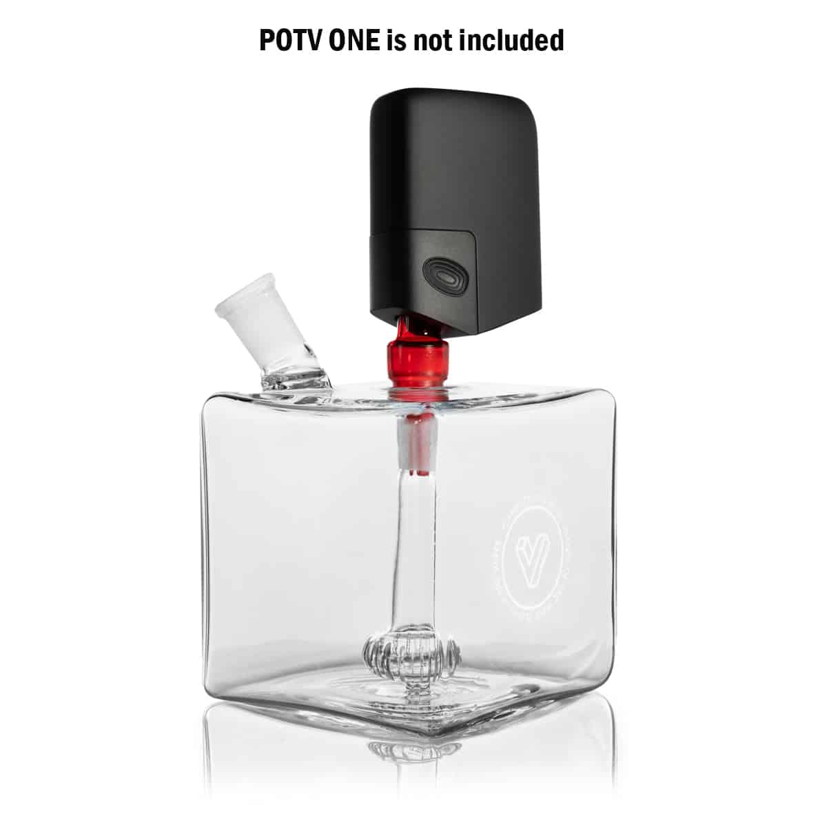 Shop POTV Cloud Cube Glass Bubbler in australian