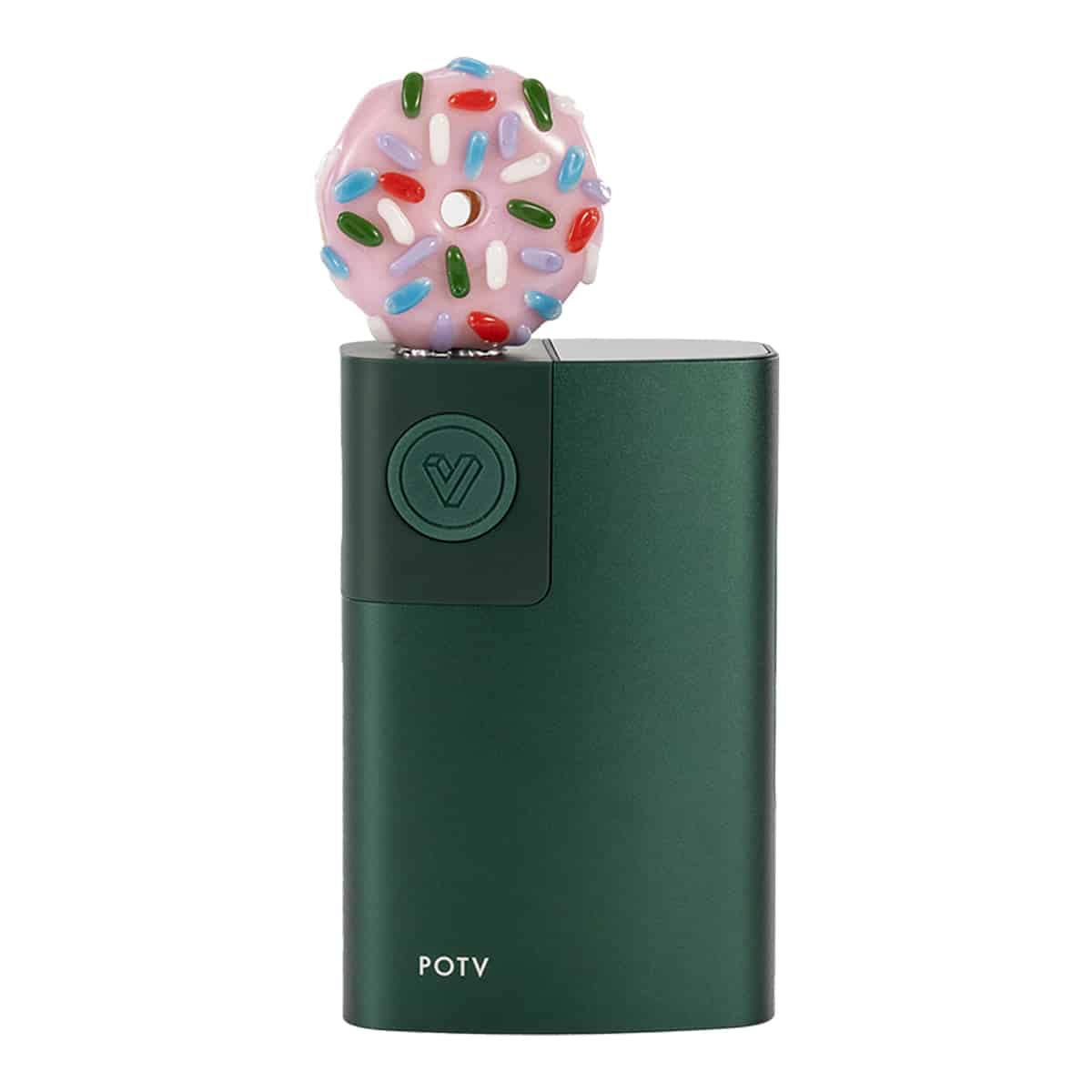 Shop POTV x Empire Glass Pink Frosted Donut in australian