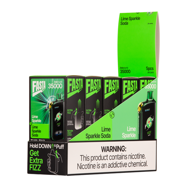 Shop Lime-Sparkle / Lime Sparkle Soda FASTA Burrst 35000 in australian