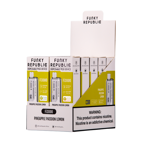 Shop Pineapple Passion Lemon Funky Republic Fi3000 in australian