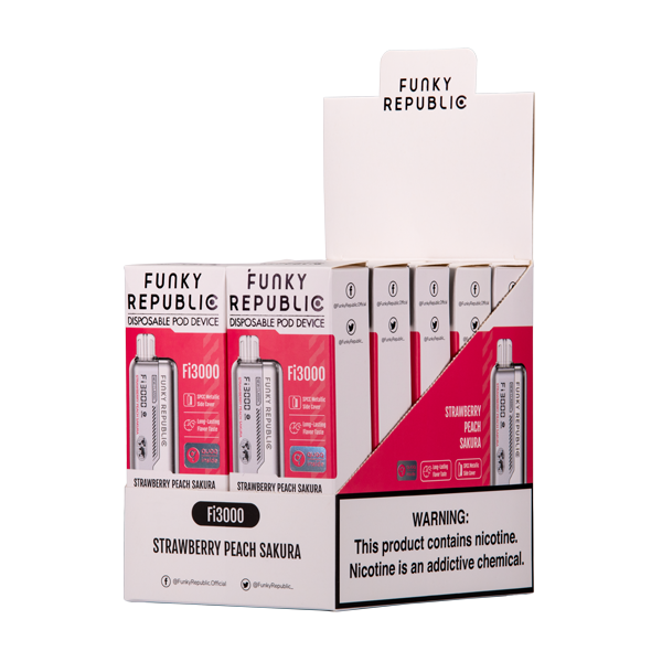 Shop Strawberry Peach Sakura Funky Republic Fi3000 in australian