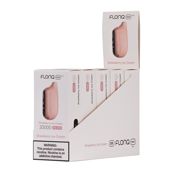 Shop Strawberry Ice Cream FLONQ Max Pro in australian