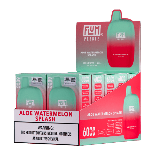 Shop Aloe Watermelon Splash FLUM Pebble in australian