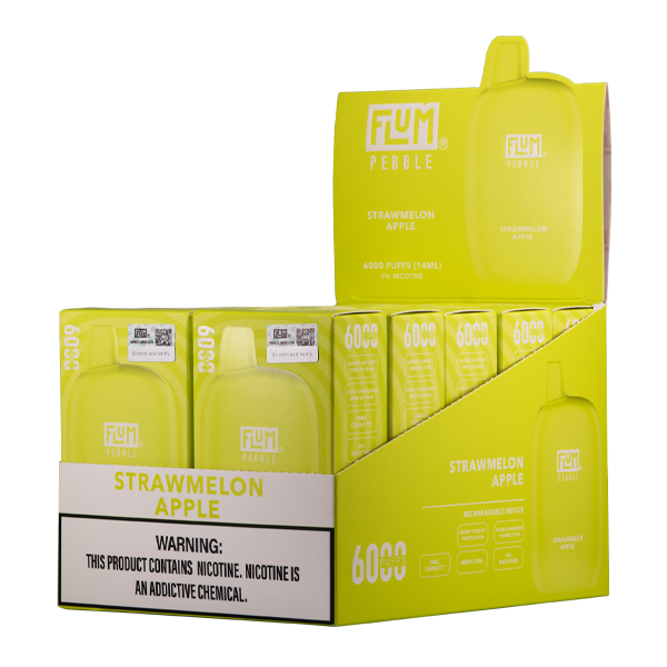 Shop Strawmelon Apple FLUM Pebble in australian