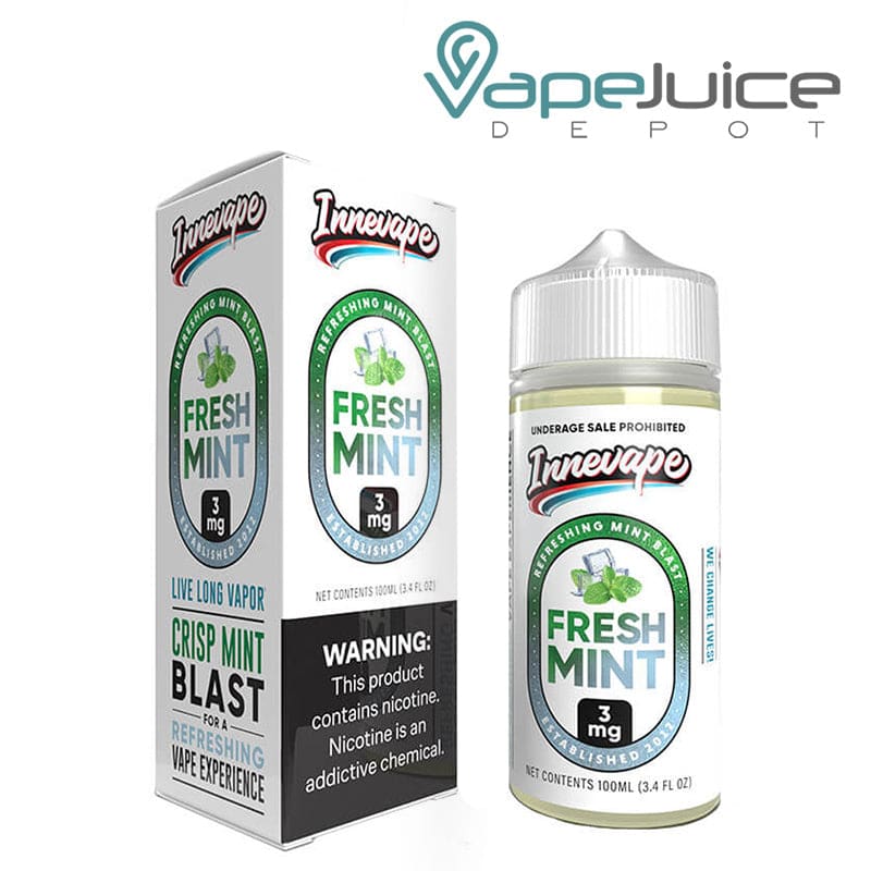 Shop Fresh Mint Innevape TFN eLiquid 100ml in australian