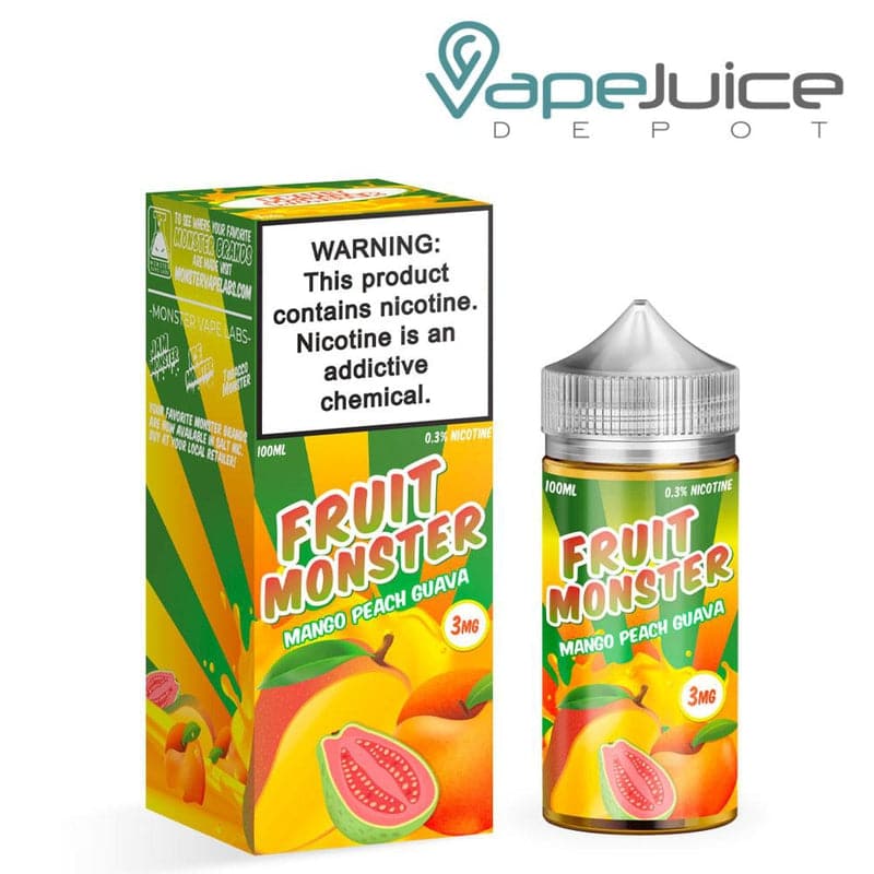 Shop Mango Peach Guava Fruit Monster 100ml in australian