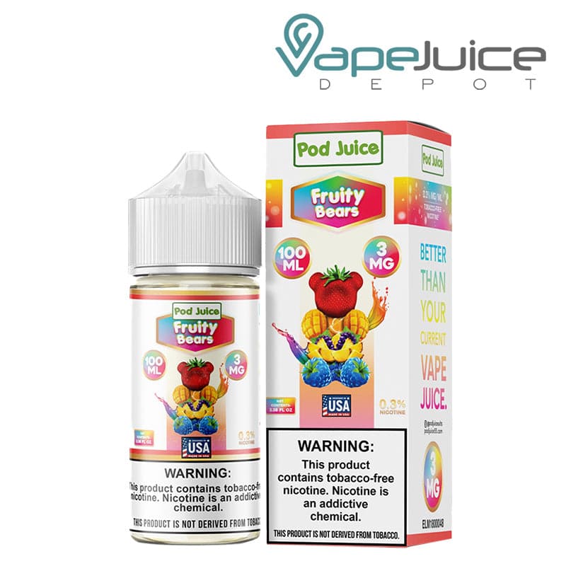 Shop Fruity Bears Pod Juice TFN 100ml in australian