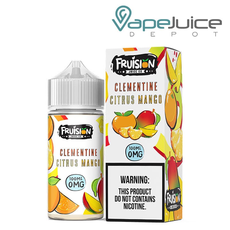 Shop Clementine Citrus Mango Fruision Juice Co 100ml in australian