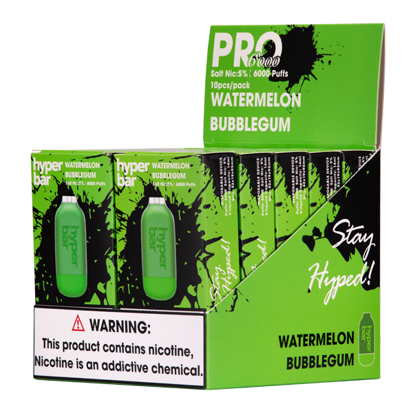 Shop Watermelon Bubblegum Hyper Bar Pro 6000 in australian
