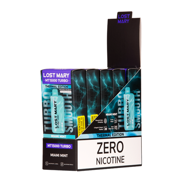 Shop Miami Mint Lost Mary MT15000 Turbo (ZERO Nicotine) in australian