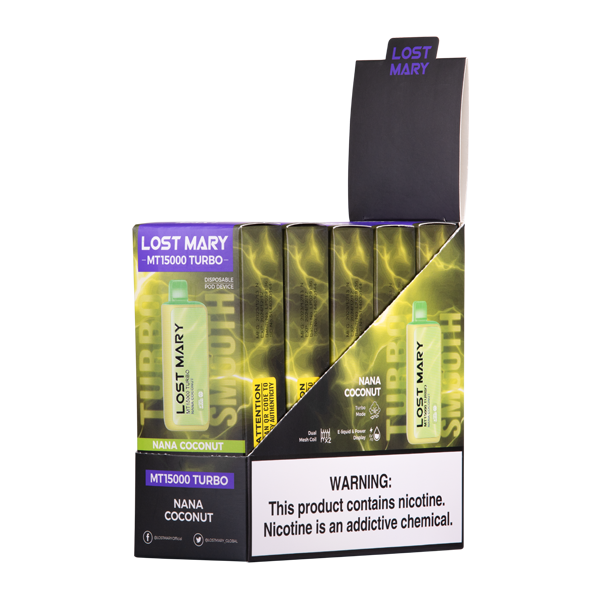 Shop Nana Coconut Lost Mary MT15000 Turbo in australian