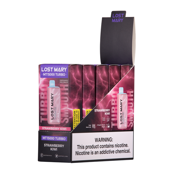 Shop Strawberry Kiwi Lost Mary MT15000 Turbo in australian