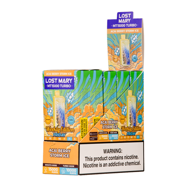 Shop Acai Berry Storm Ice Lost Mary MT15000 Turbo (Friday) in australian