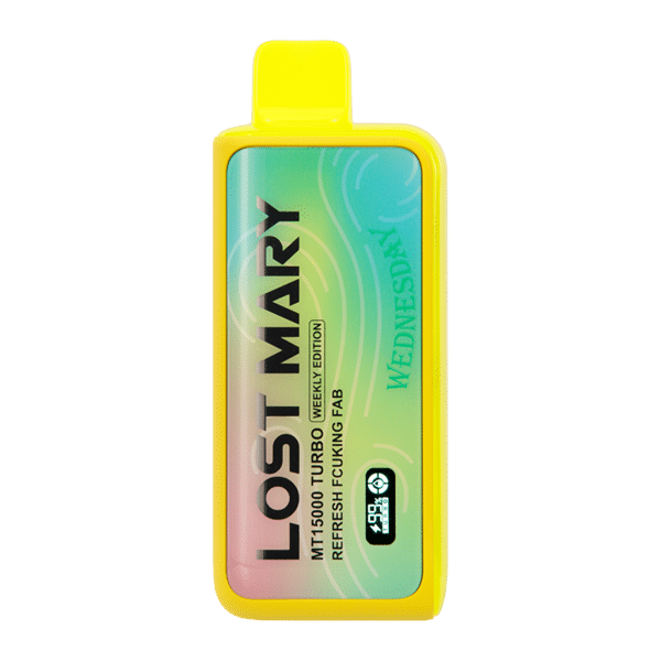 Shop Refresh Fcuking Fab Lost Mary MT15000 Turbo (Wednesday) in australian