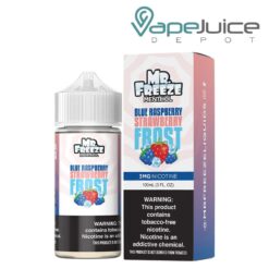 Shop Blue Razz Strawberry Frost Mr Freeze 100ml in australian