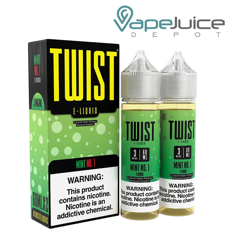 Shop Mint No 1 Twist E-Liquid 120ml in australian