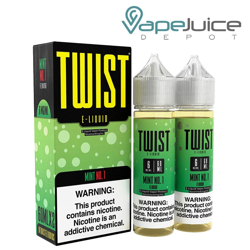 Shop Mint No 1 Twist E-Liquid 120ml in australian