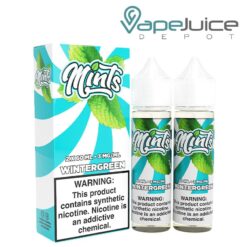 Shop Mints e-Liquid Wintergreen Twin Pack in australian