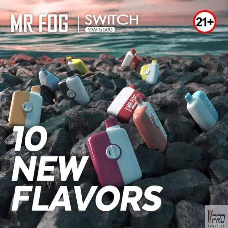 Shop Mr Fog Swith SW5500 Puffs Disposable in australian