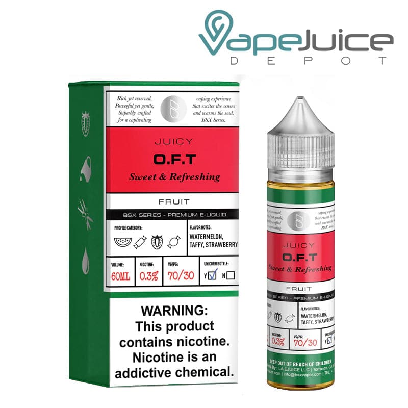 Shop OFT Glas Basix TFN eLiquid 60ml in australian