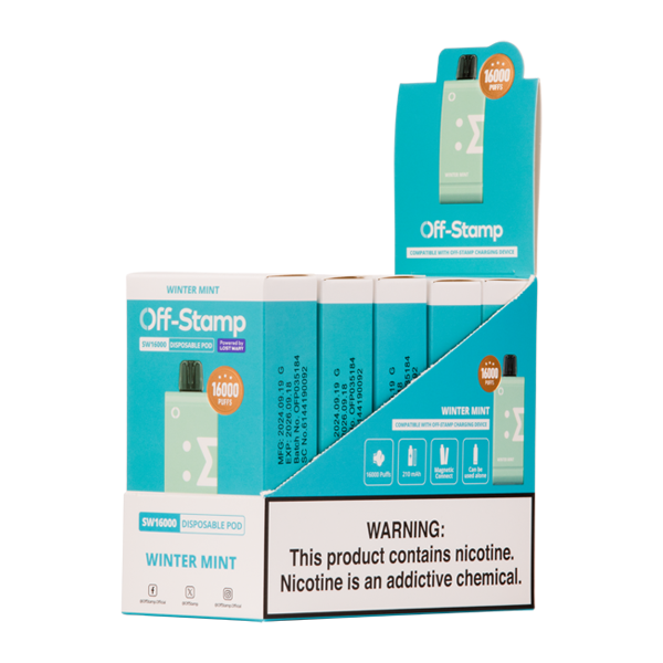 Shop Winter Mint Off Stamp SW16000 Disposable in australian
