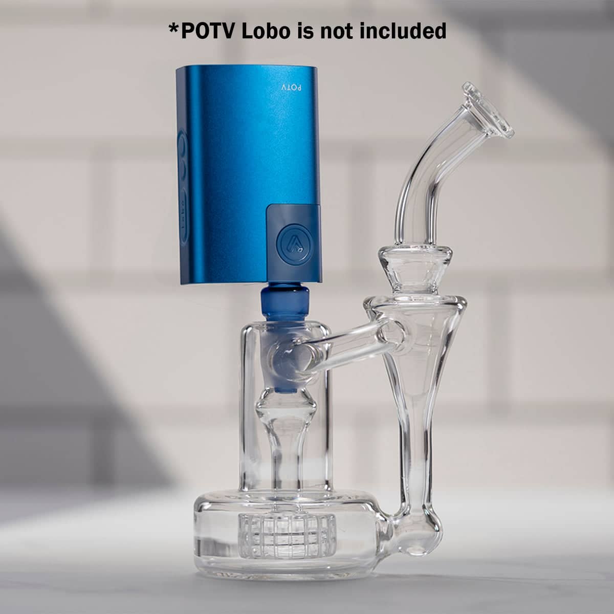 Shop POTV Recycler Glass Bubbler in australian