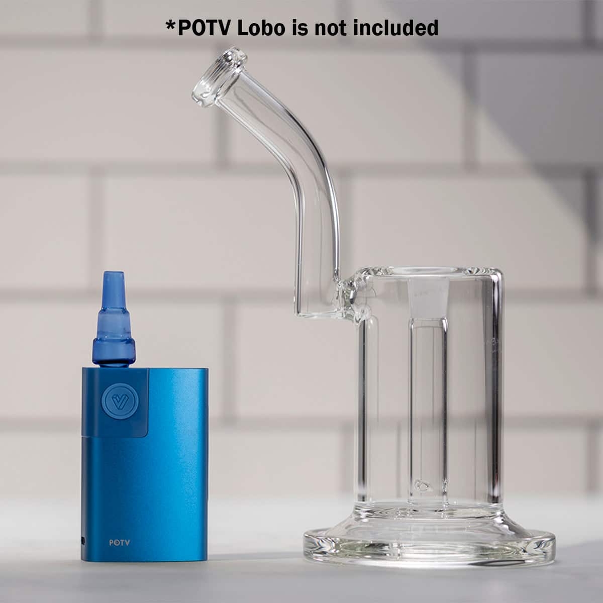 Shop POTV Standard Glass Bubbler in australian