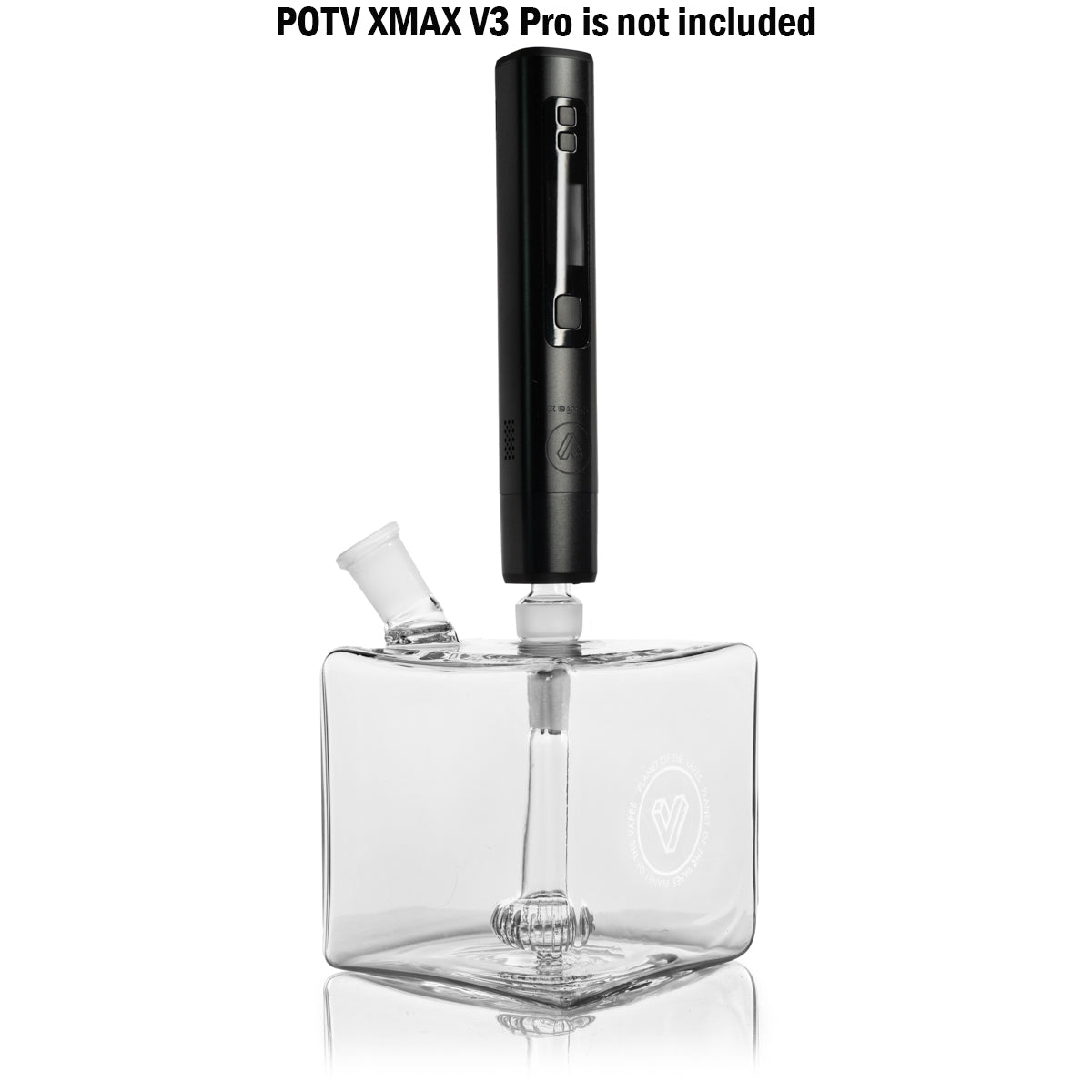 Shop POTV Cloud Cube Glass Bubbler in australian