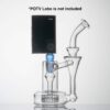 Shop POTV Recycler Glass Bubbler in australian