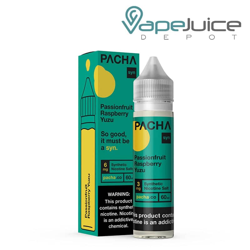 Shop Passionfruit Raspberry Yuzu PachaMama TFN 60ml in australian