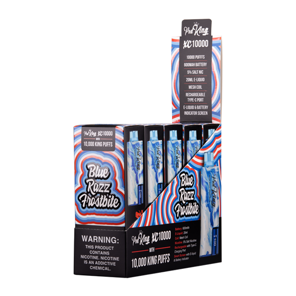 Shop Blue Razz Frostbite Pod King XC10000 in australian