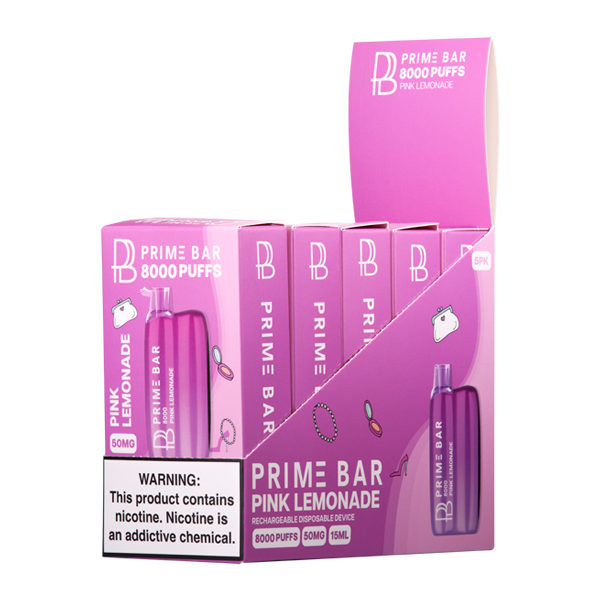 Shop Pink Lemonade Prime Bar 8000 in australian