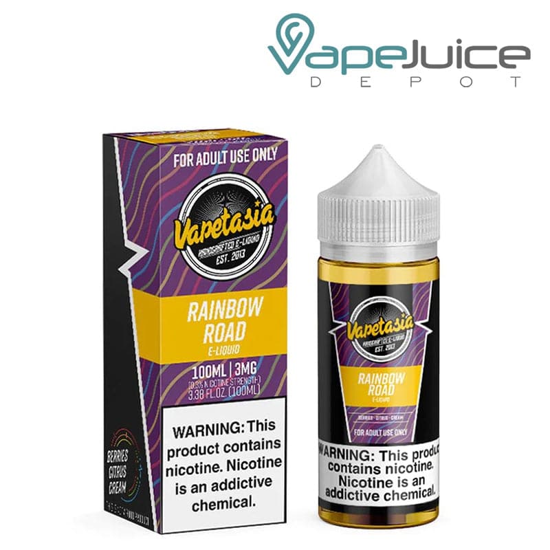 Shop Rainbow Road Vapetasia eLiquid 100ml in australian