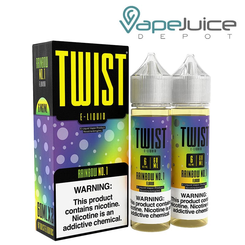Shop Rainbow No 1 Twist E-Liquid 120ml in australian