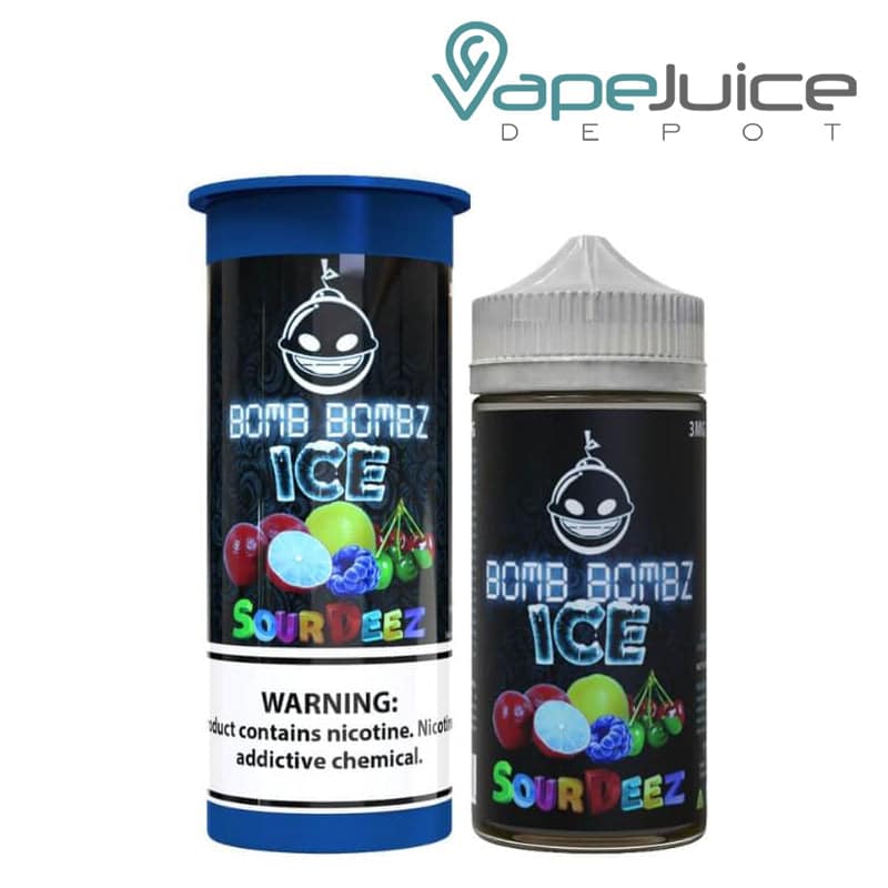 Shop Sour Deez ICE Bomb Bombz eLiquid 100ml in australian