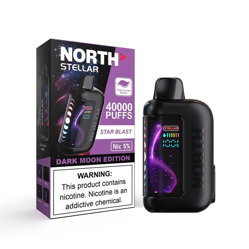 Shop North Stellar Dark Moon Edition 40K Disposable Vape (5%, 40000 Puffs) in australian