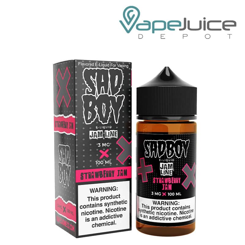 Shop Strawberry Jam SadBoy eLiquid 100ml in australian