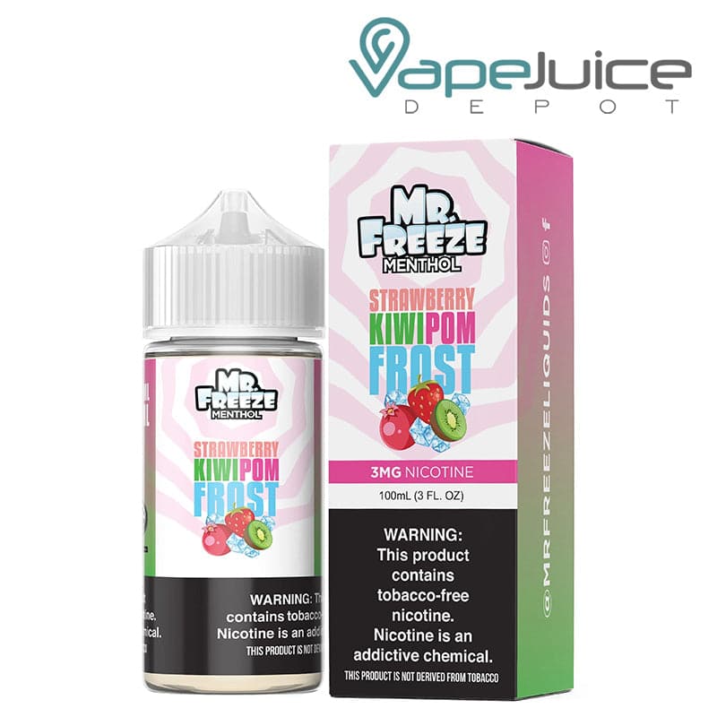 Shop Strawberry Kiwi Pomegranate Frost Mr Freeze eLiquid 100ml in australian